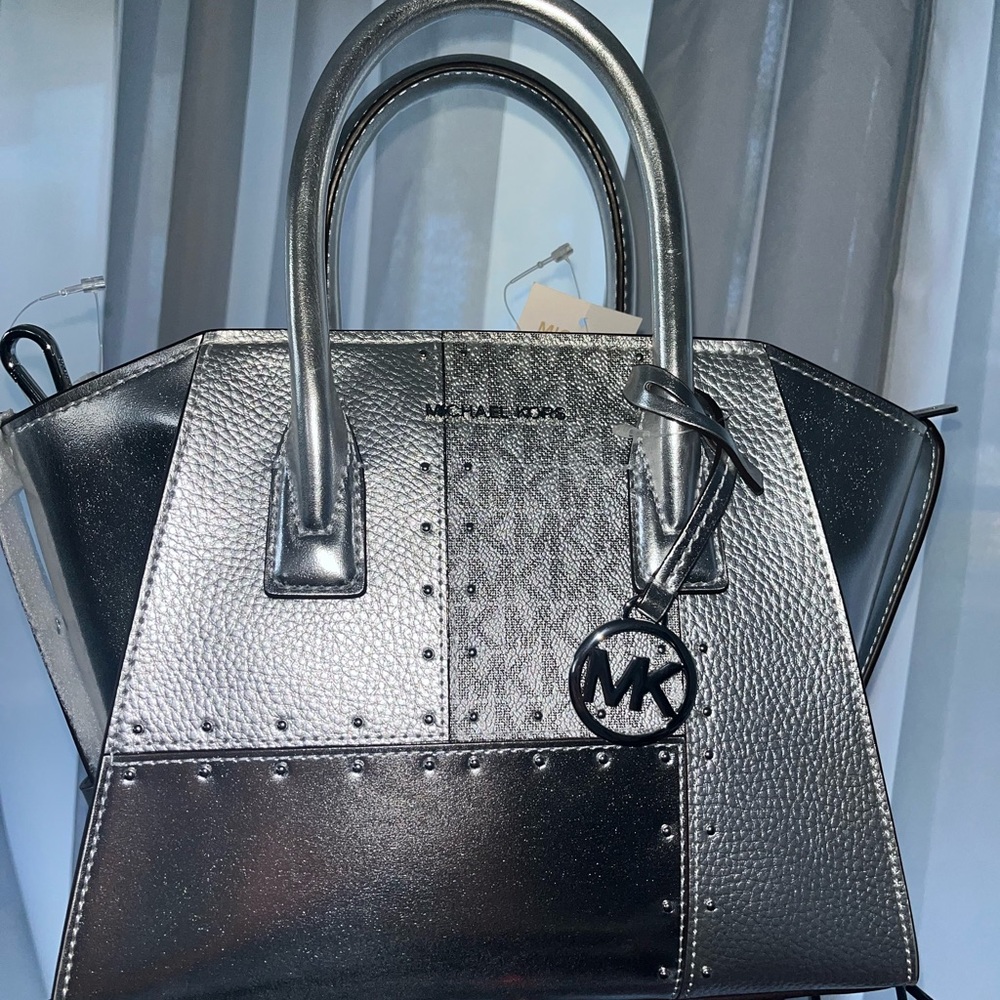 Michael Kors Silver Mini Bag